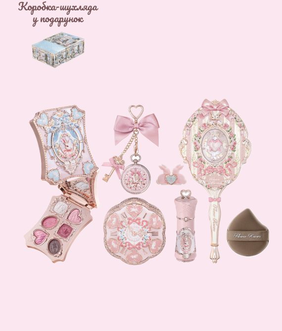 Набір косметики Only pink “Кроликовий Сад” Flower knows