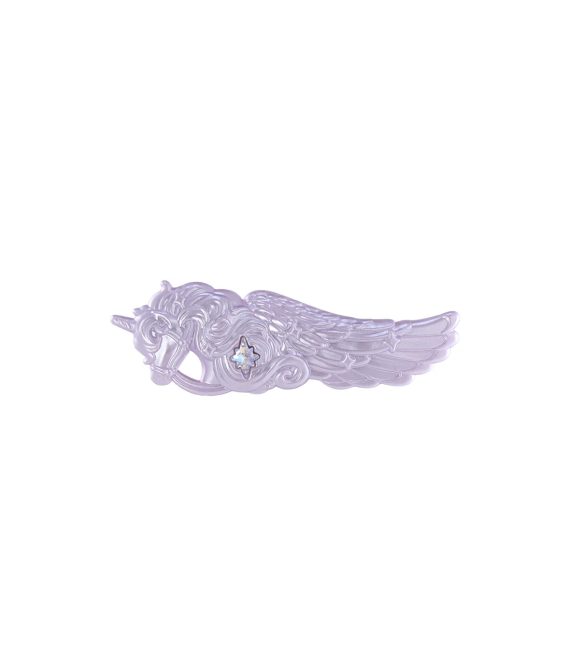 Передзамовлення!Заколка На Волосся Лілова Violet Crystal Flower Knows “Лицар Єдиноріг”